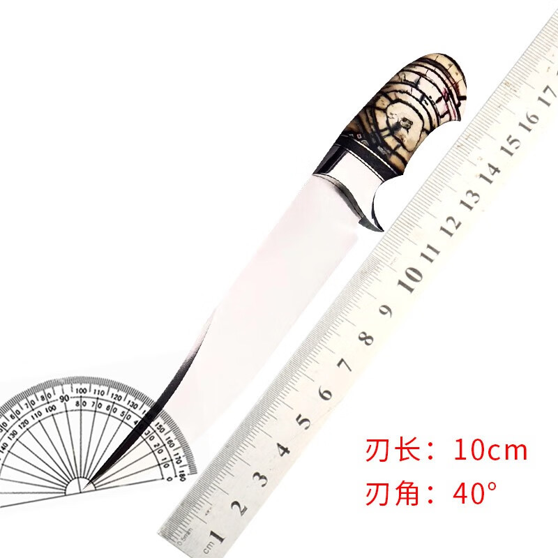 印度乌兹钢北欧户外小刀北欧随身防身收藏野外用刀高硬度锋利刀具收藏