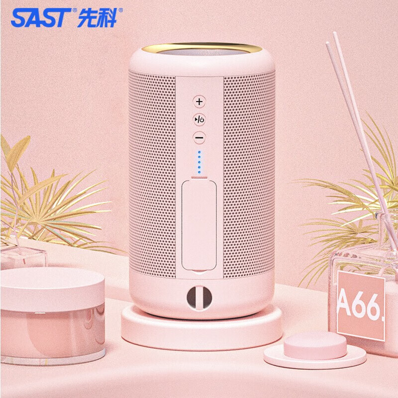 先科(sast) v8蓝牙音箱 24w大功率大音量无线便携播放器电脑户外广场