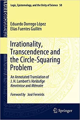 预订 irrationality, transcendence and the circle-squaring
