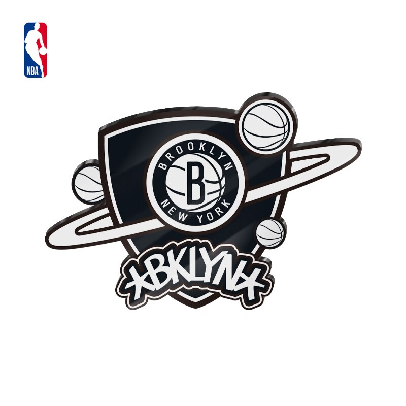 nba篮网logo壁纸高清图片