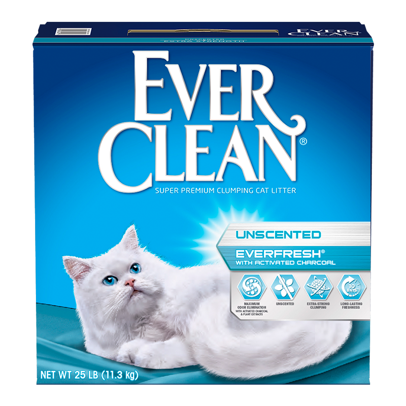 京东特价版：EVER CLEAN 铂钻 蓝白标 膨润土猫砂 11.3kg