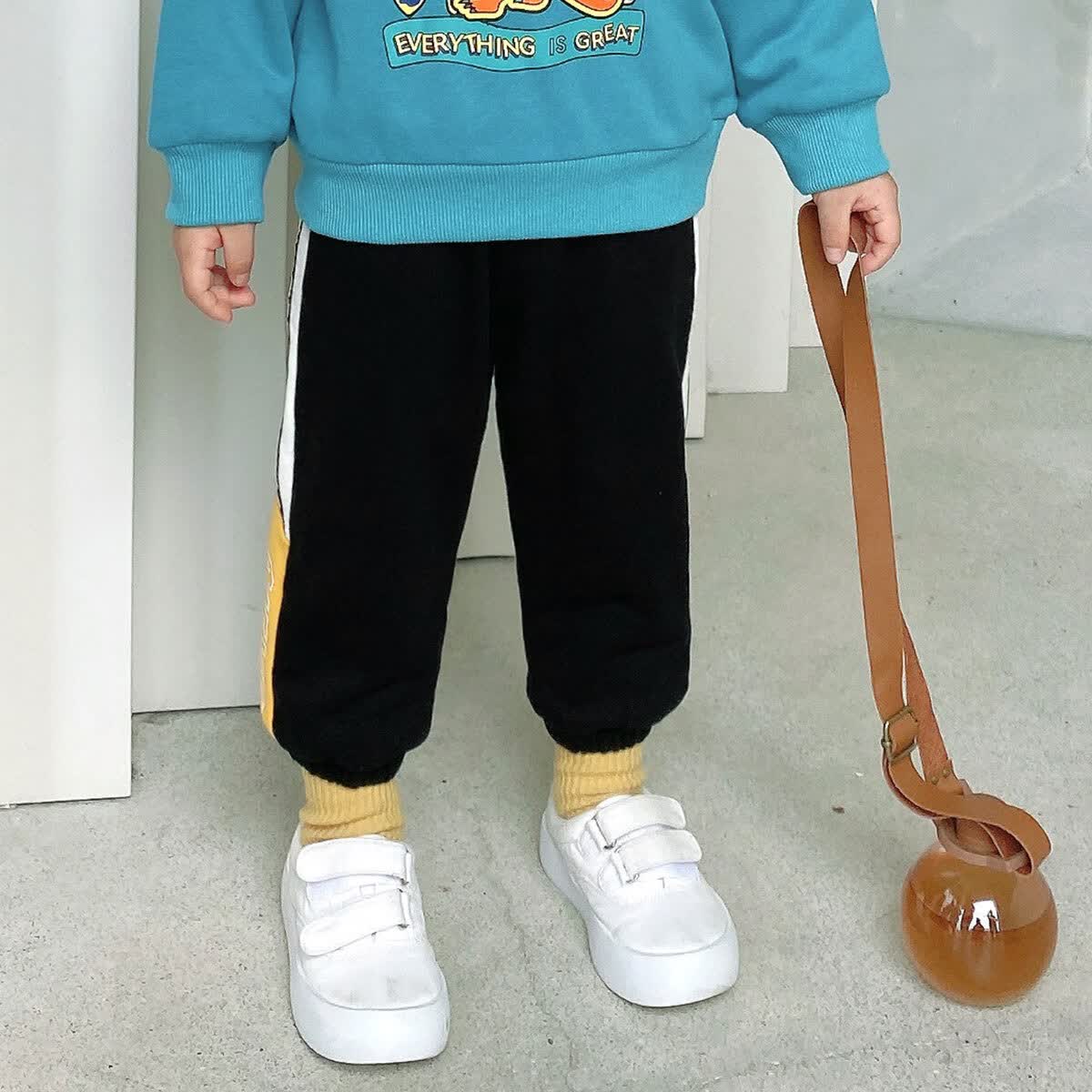 懿琪宝贝裤子YA14KZ017 黑色 100使用感如何?