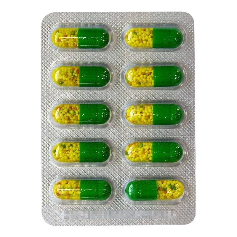 九洋王牌 氨咖黄敏胶囊 10粒 otc感冒发热 头痛 四肢酸痛 打喷嚏 流