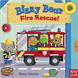 小熊很忙：火灾救援 Bizzy Bear: Fire Rescue! 进口原版玩具书 [平装] [1-3岁]