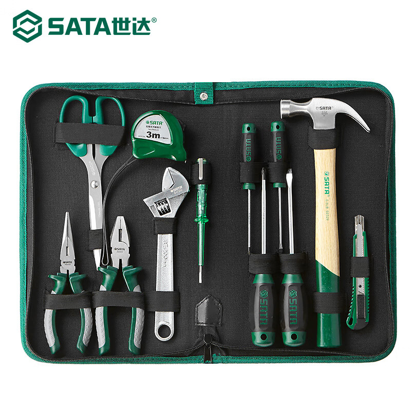世达工具家用工具箱包套装五金电工维修多功能全套组合dy06018 收藏加