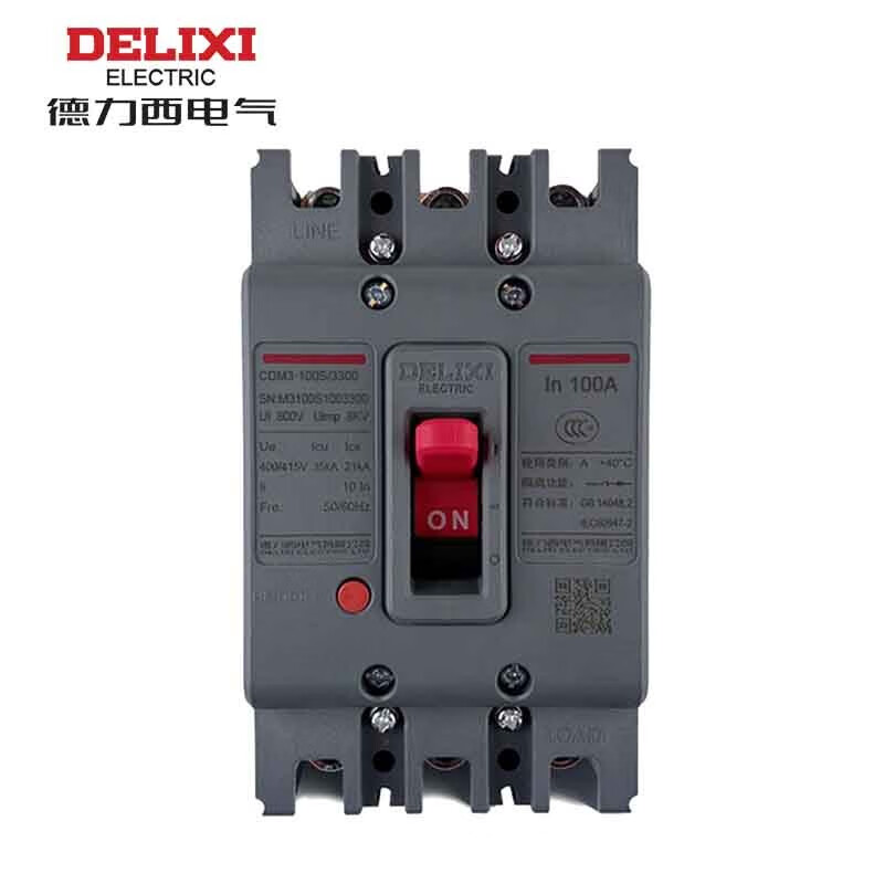 cdm3-100s/3300 100a 35ka 热磁脱扣 m3100s1003300 塑壳断路器