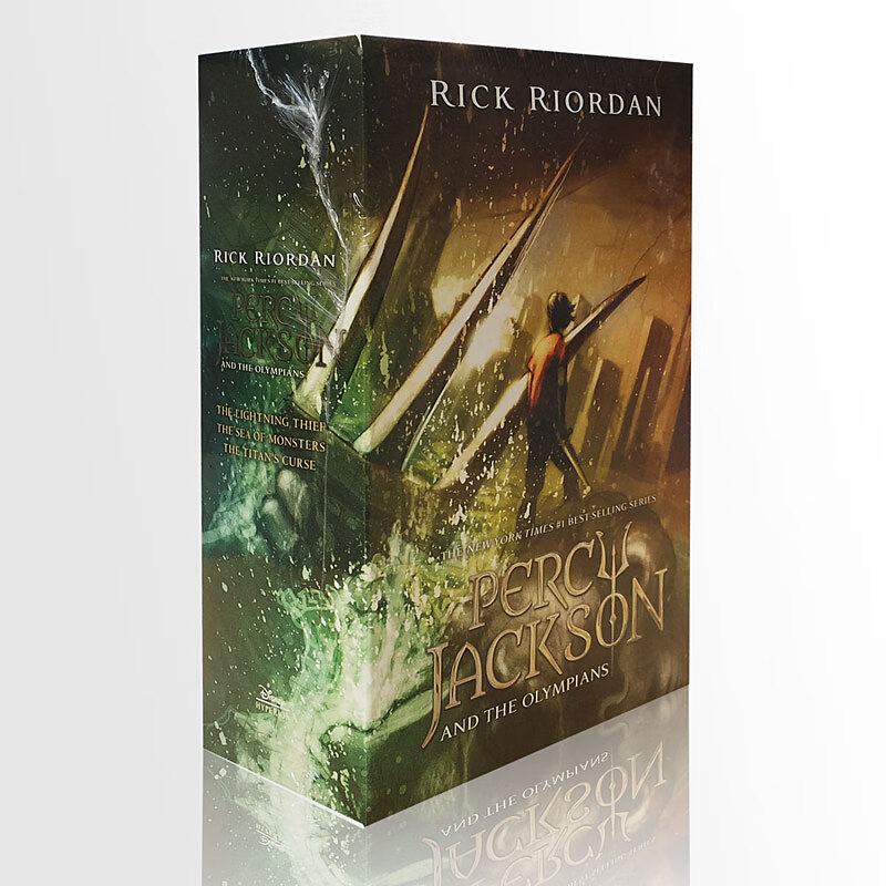 现货英文原版 Percy Jackson 波西杰克逊与神火之盗 全3册