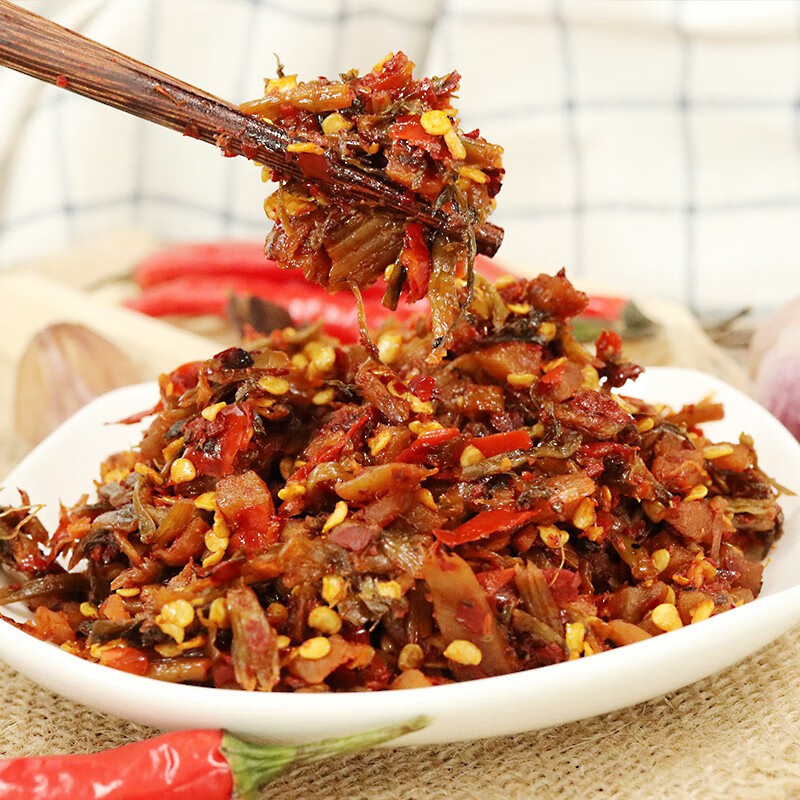 陶华碧老干妈老干妈香辣菜60g小袋装贵州风味特产下饭菜榨菜咸菜 香辣