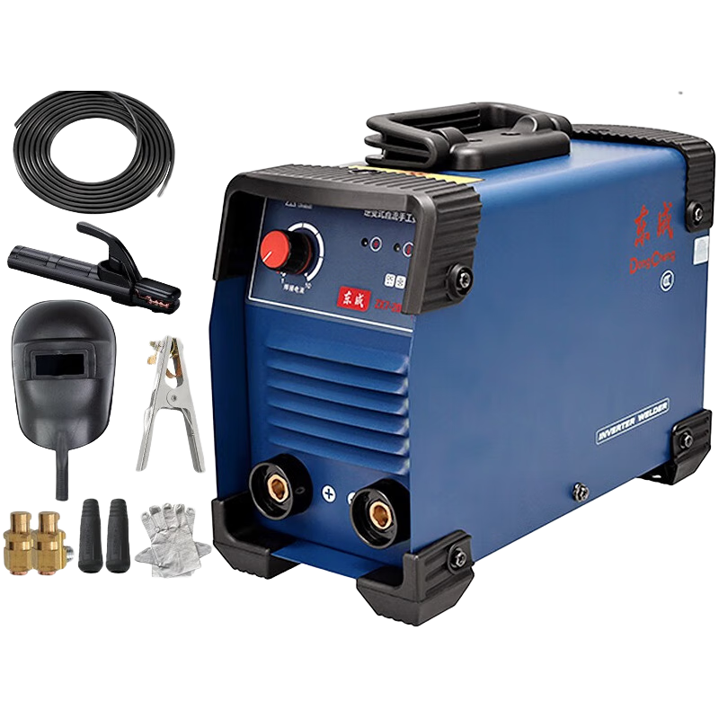 東成電焊機(jī)家用220V380V工業(yè)級焊機(jī)逆變直流手工弧雙電壓東城焊接機(jī) ZX7-200GⅡ+6米成品焊把線