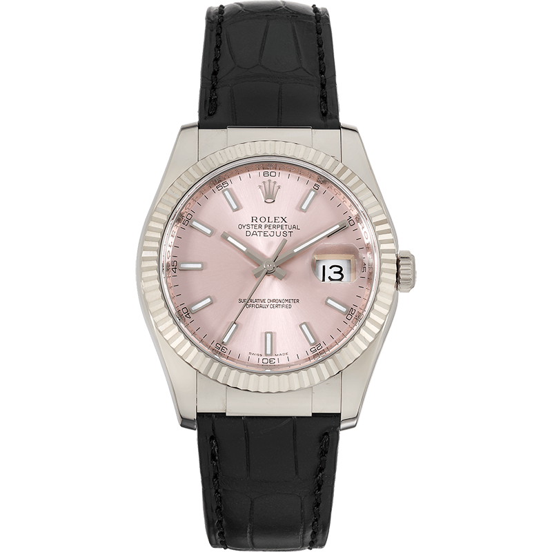 【二手95新】劳力士日志型18k白金自动机械男表116139二手手表男奢侈