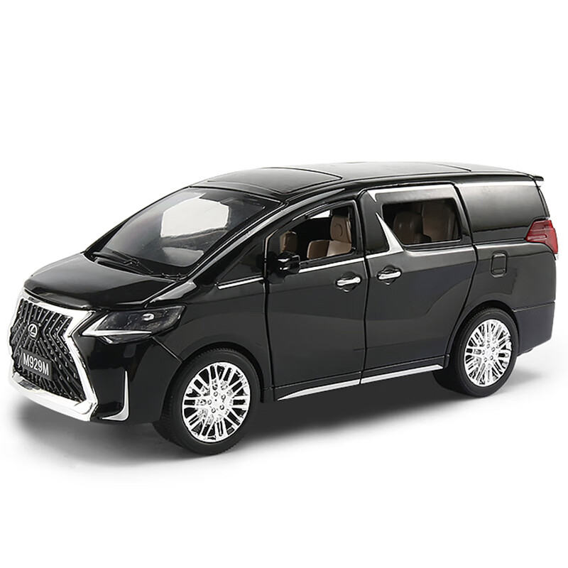 车模仿真1:24雷克萨斯mpv商务车模型合金摆件玩具车 雷克萨斯lm330h