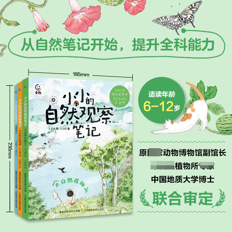 小小的自然观察笔记（3册） 王灵捷属于什么档次？