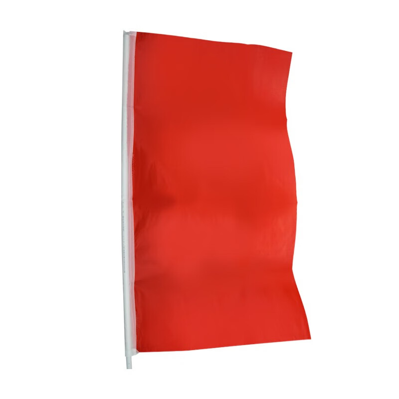 元汗 红色刀旗 10面/包 50*70cm小号 活动红旗摇旗全红旗 228