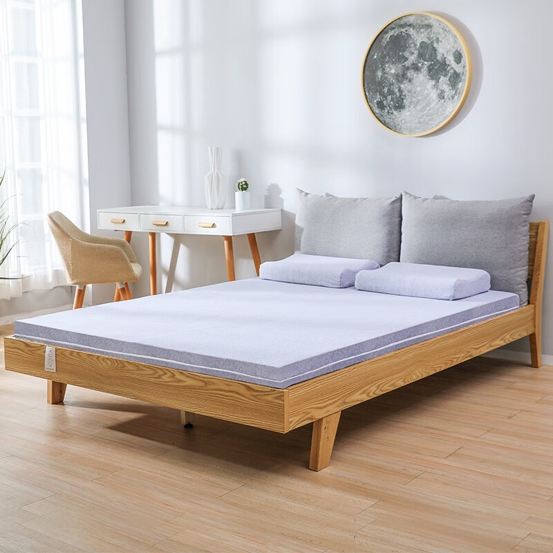 金橡树 乳胶床垫 泰国进口乳胶床垫 双人床垫子 榻榻米 高密度偏硬款 200*180*7.5cm  云梦95D