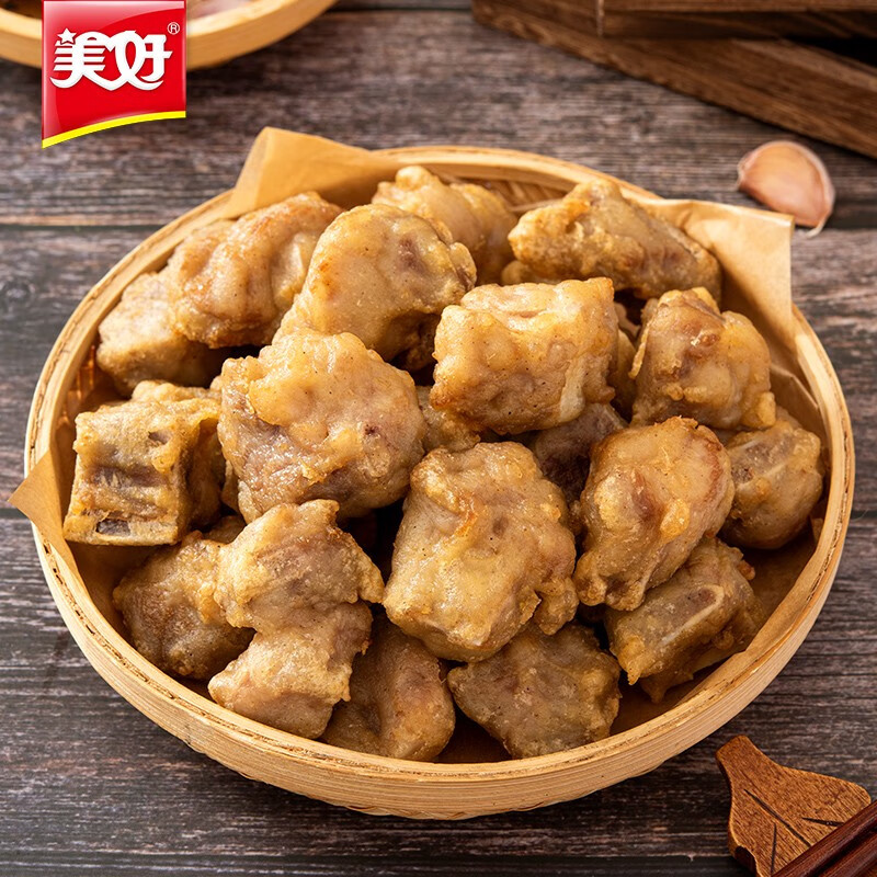 美好香酥排骨300g*2袋酥炸平菇240g组合