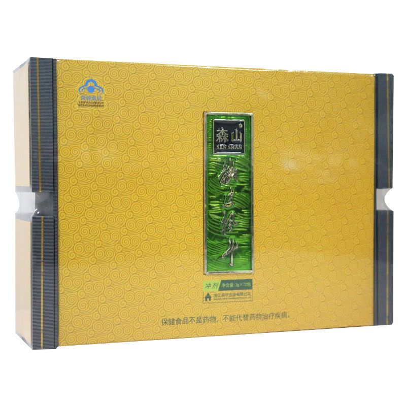 食怀森山牌铁皮枫斗冲剂 3g*72包礼盒装 216g