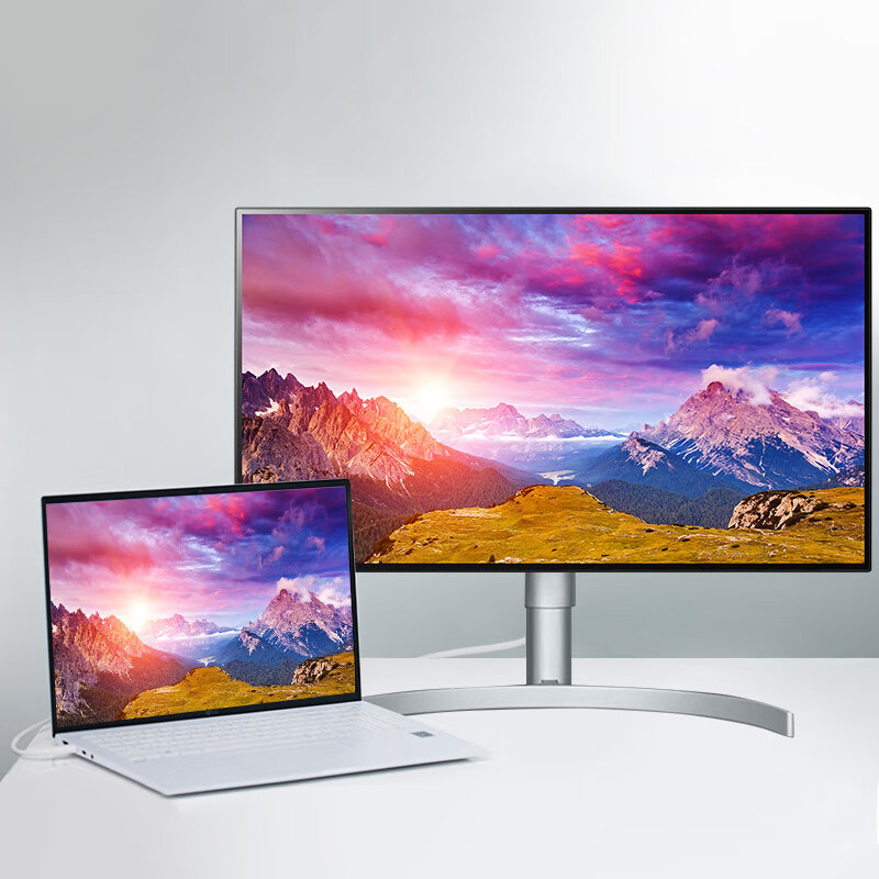 lg315英寸uhd4knanoips屏hdr600dcip398雷电3可60w反向充电升降旋转