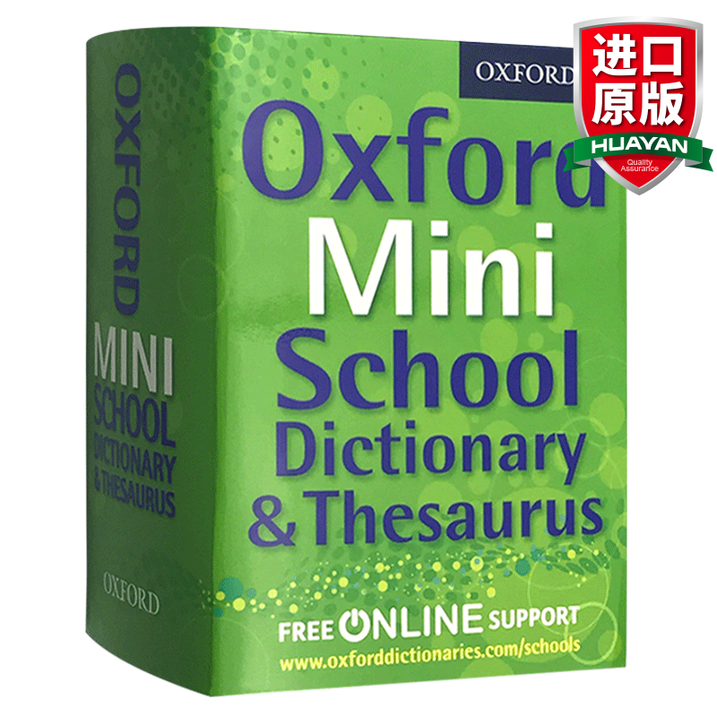 英文原版牛津英国小学英语词典Mini School Dictionary Thesaurus英英字典