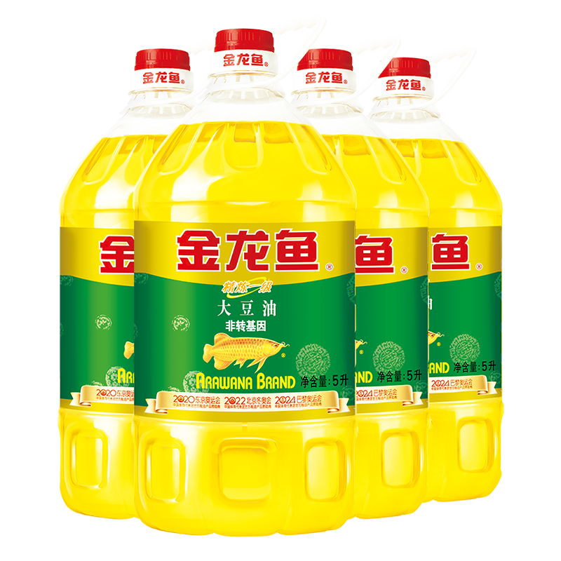 �������ת������һ������ 5Lʳ���ͳ�������ֲ����ɫ���� ������װ�� 5L*4Ͱ