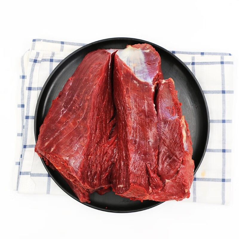 农谣 新鲜土驴肉1kg 驴肉生鲜烧烤火锅食材 2斤装  生鲜肉烧烤食材