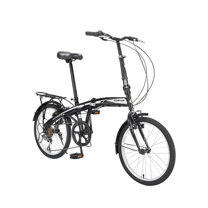 永久变速可折叠自行车