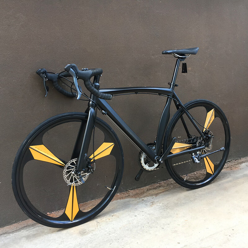 sava萨瓦碳纤维700c公路自行车雙碟刹铝合金车架变速公路赛跑车直把