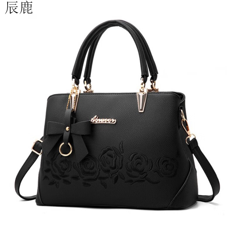 手提女包4050岁女士中年喜婆婆婚礼手提斜挎包送妈妈包包大气 辰鹿