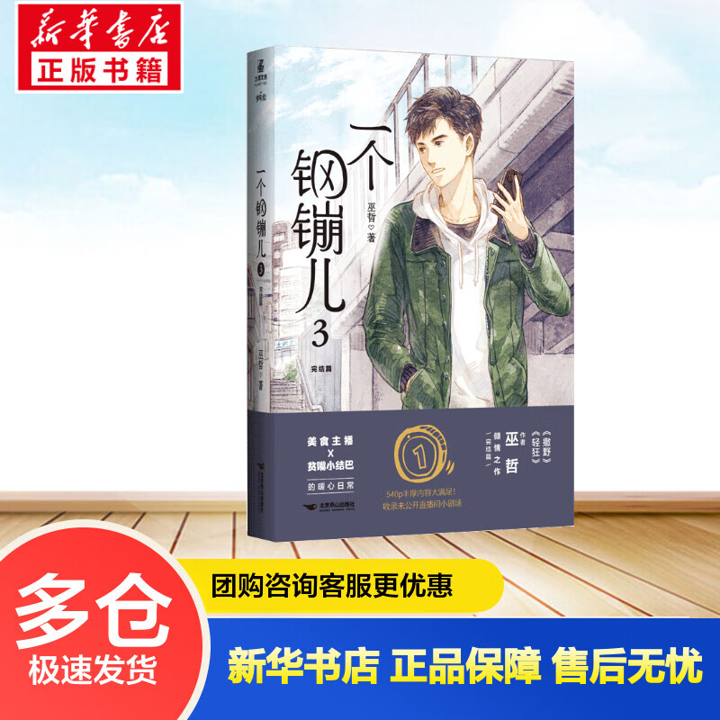一个钢镚儿3-定制版 巫哲  书籍 图书