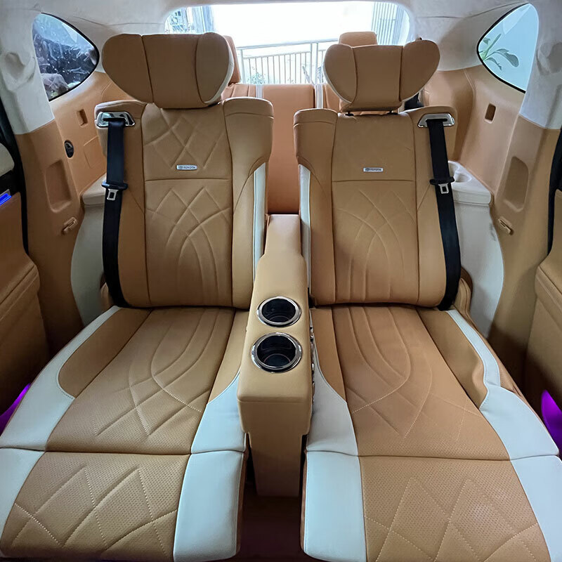 德菲蒂奥适用于丰田皇冠陆放改装航空座椅汉兰达大型suv后排内饰升级