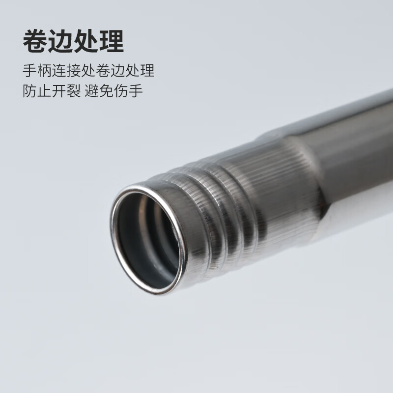 奕清良品浴室地板刷长柄硬毛刷卫生间刷子洗地刷缝隙刷厕所地面瓷砖清洁刷 17CM不锈钢丝刷