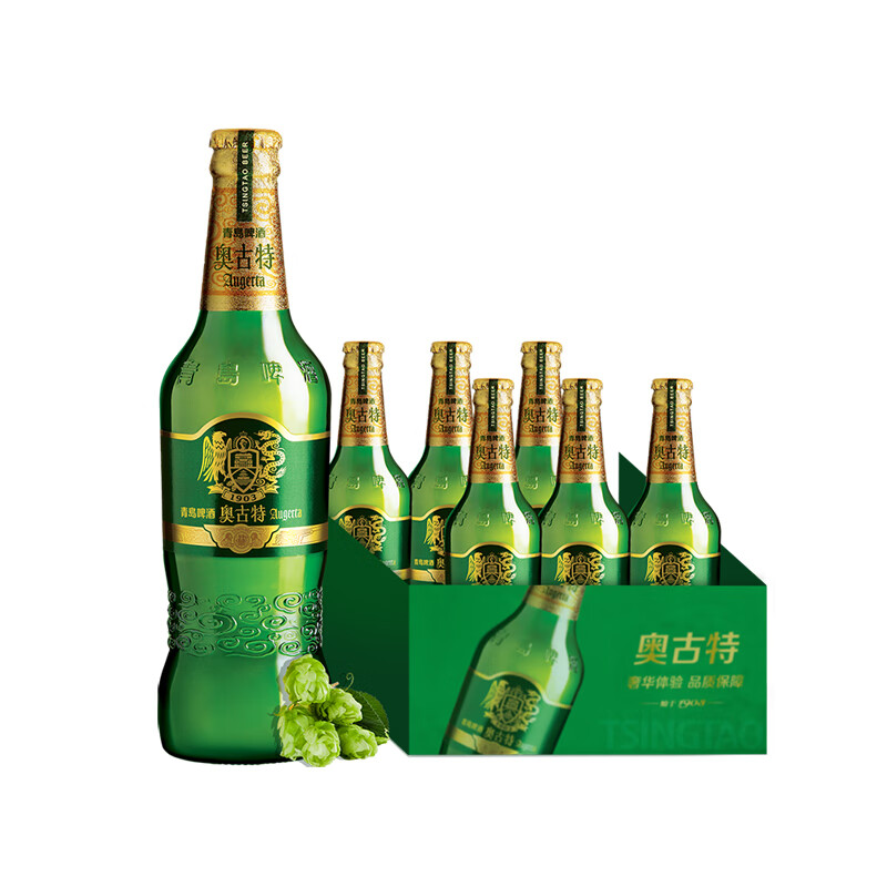 青岛啤酒奥古特480ml*6瓶