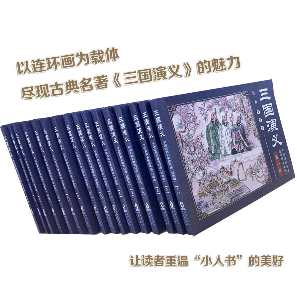 中国古典名著连环画（经典版）·三国演义（全16册）