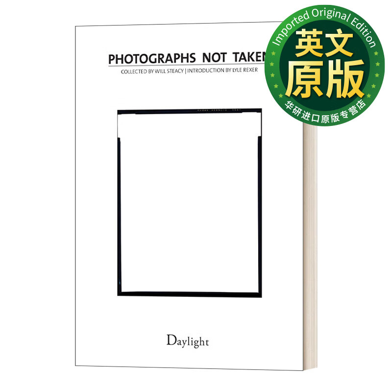 photographs not taken 缺席的照片 关于那些沒有拍下的瞬间 英文版