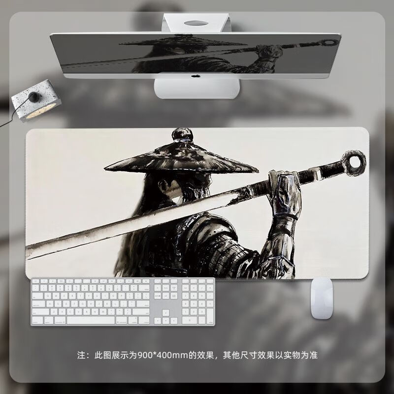 画江湖之不良人李星云鼠标垫超大号动漫电脑键盘桌面护垫锁边定制
