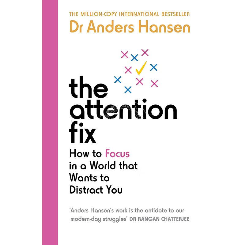 安德斯·汉森博士 瑞典首席心理健康专家  英文原版 the attention