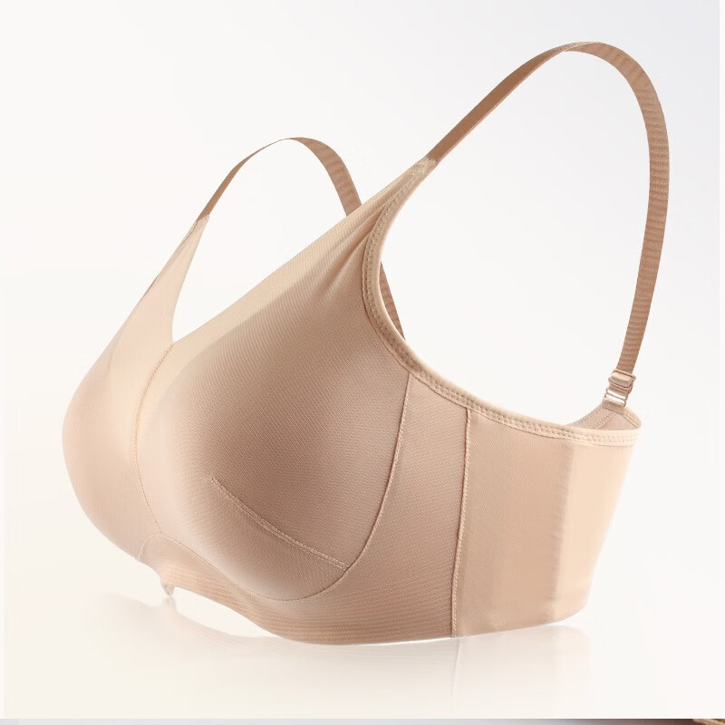 雪伦术后义乳专用文胸假乳房硅胶假胸透气光面胸罩内衣2105 裸肤色