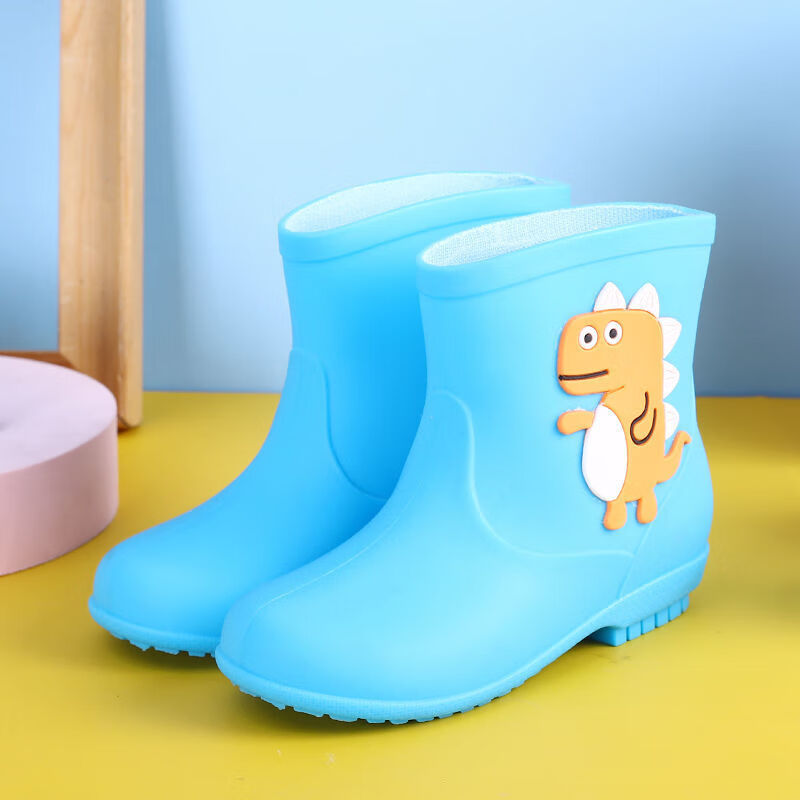 儿童雨鞋卡通男童女童水鞋小孩防滑雨鞋四季两用胶鞋女孩雨鞋 雨鞋大