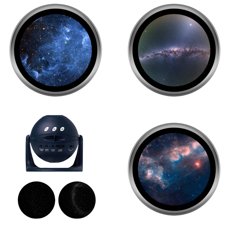 SEGA TOYS日本世嘉HOMESTAR星空投影儀燈第五代MATATAKI閃爍繁星臥室創(chuàng)意生 Matataki 幻境星云3盤(pán)套餐如圖