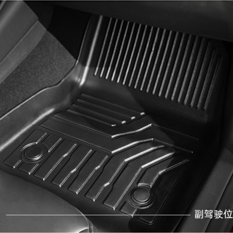 久路安星途脚垫EXEED TX星途LX脚垫 星途TX脚垫 星途TXL专用橡胶TPE脚垫 黑色 星途LX脚垫