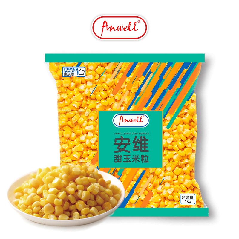 安维（Anwell）甜玉米粒 1000g 玉米粒 袋装 速冻 冷冻沙拉蔬菜 方便菜 半成品菜使用感如何?