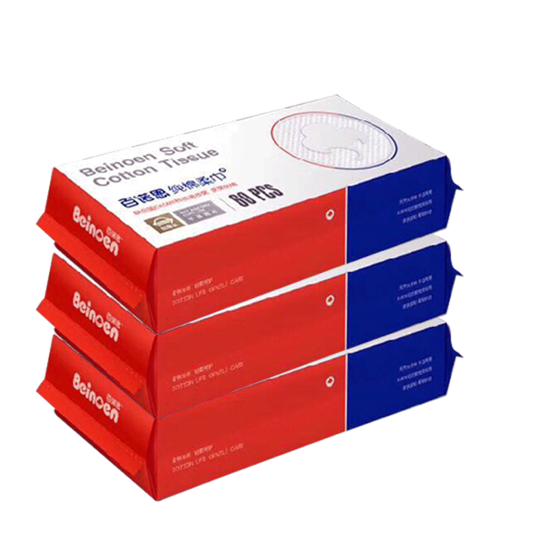 百诺恩棉柔巾 加厚棉柔巾绵柔巾 婴儿专用纯棉干湿两用洁面巾妈妈洁面