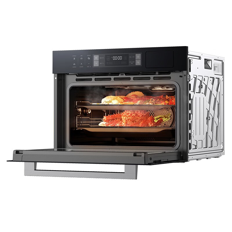 美的midea蒸烤箱一体机嵌入式a8大容量烤箱蒸箱二合一4150l美的高端