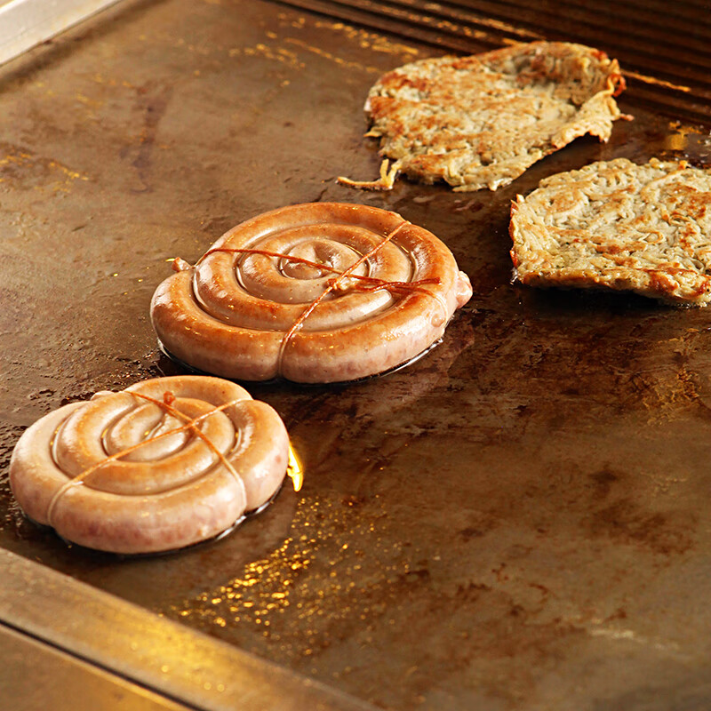 禾澹盘状猪肉煎香肠*个调料烤肠德风味香肠火腿肠早餐肠