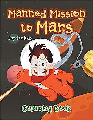 预订 manned mission to mars coloring book