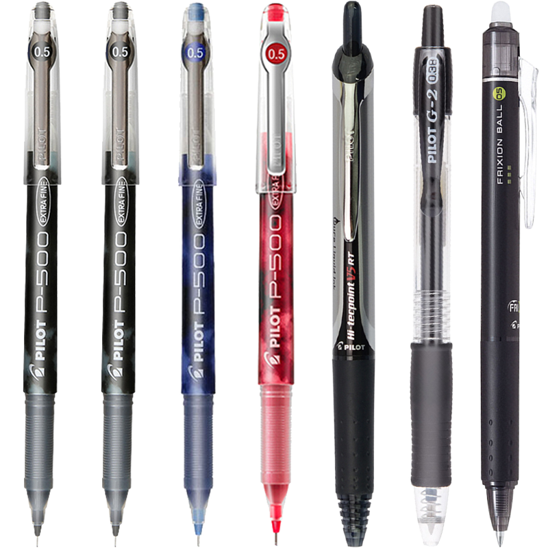 传统与现代融合——选购高质量笔类，PILOTP500/v5针管中性笔0.5价值历程