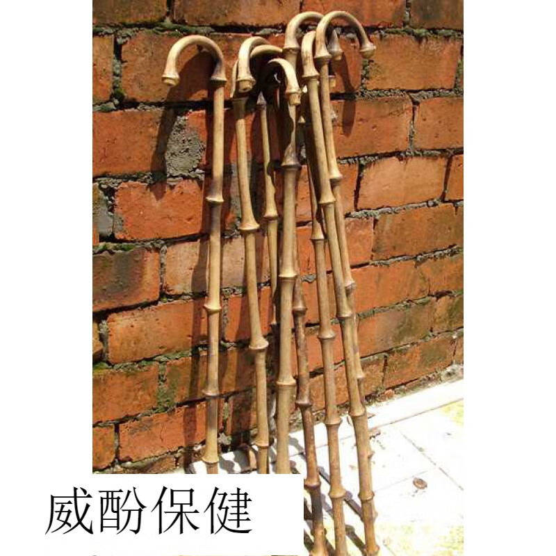 筇竹拐杖 新秋季新款竹子拐杖棕竹罗汉拐棍老人手杖筇竹,罗汉竹手杖