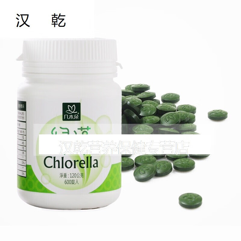 中国原装绿藻120g蛋白核小球藻片碱性螺旋藻