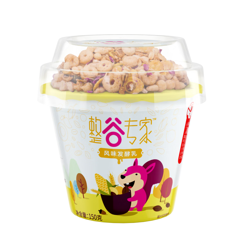 卫岗酸奶谷物酸奶 卫岗整谷专家低温代餐150g*12杯风味发酵乳谷物