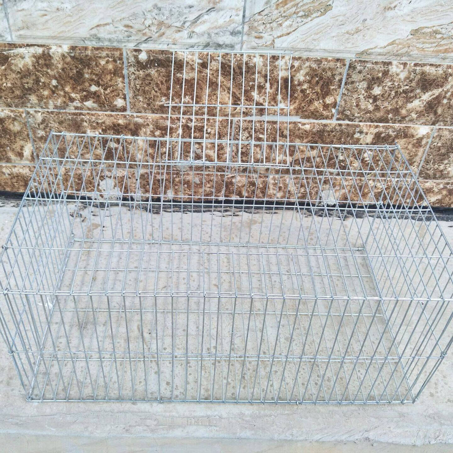 南啵丸兔笼大号鸡笼家用鸽子养殖笼镀锌铁丝笼运输笼鹌鹑笼宠物兔笼