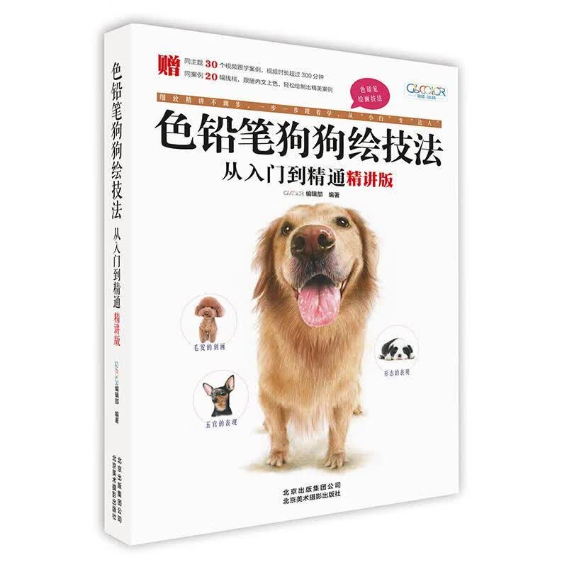 色绘技法从入门到精通（精讲版） 辑部 绘画 9787559201959